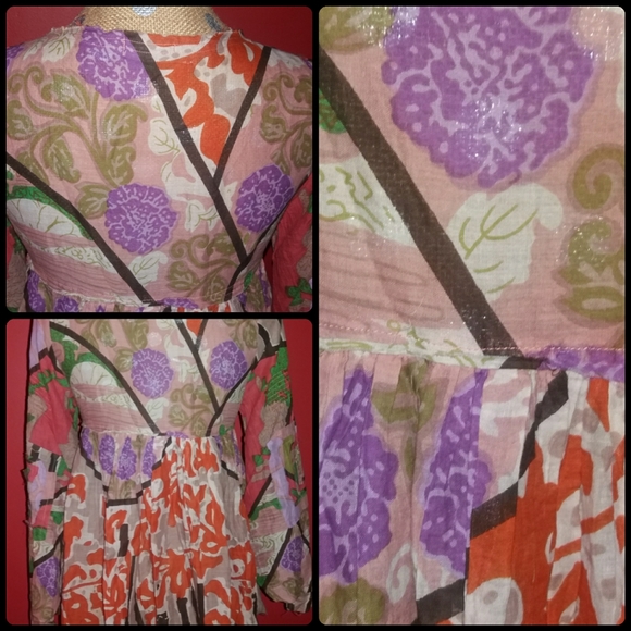 Like New Unique Anthropologie Top - Picture 8 of 9